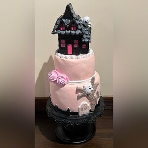 Pink Haunted House Halloween Cake TJ Maxx Homegoods Viral